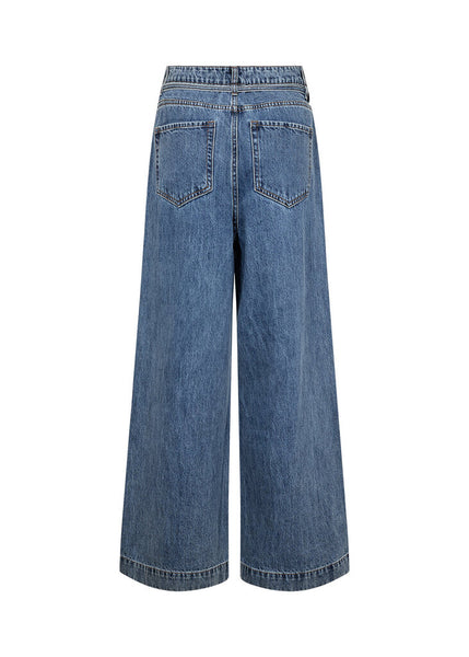 Soyaconcept 'Heda 2C' Belted Wide Leg Jeans