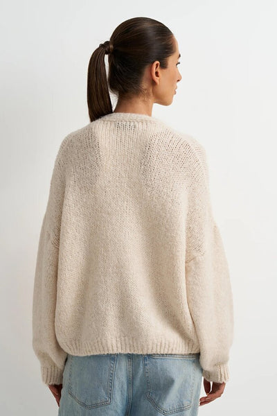 Astrid 'Avery' Heart Detail Cardigan