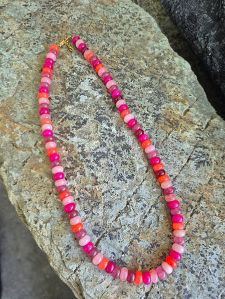 Rogue Jewelry 'Hibiscus' Necklace