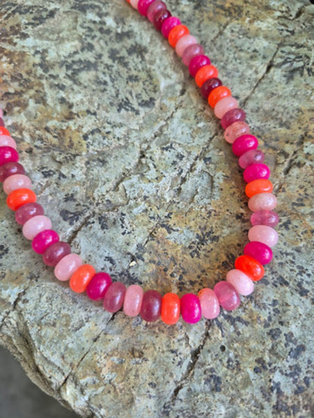 Rogue Jewelry 'Hibiscus' Necklace