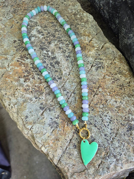 Rogue Jewelry 'Mint Melody' Necklace