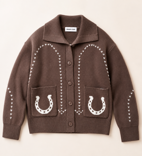 Smash + Tess 'Laurel' Cardigan - Chocolate