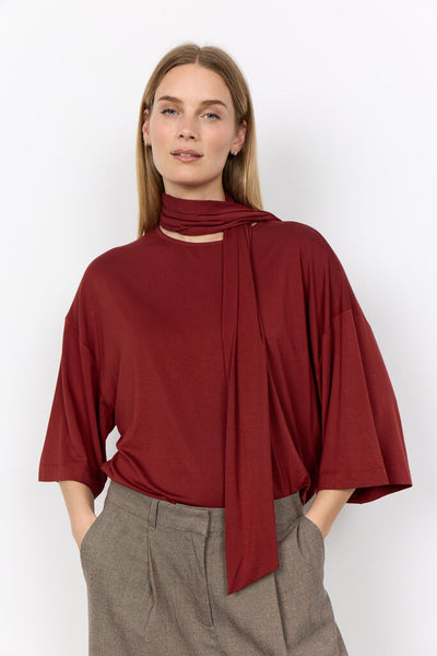 Soyaconcept 'Marica 367' Blouse with Removable Scarf