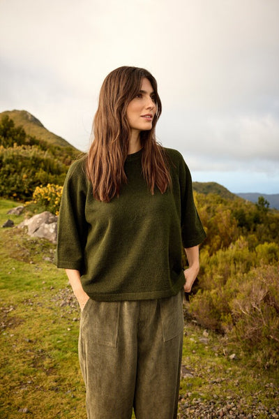 Soyaconcept 'Orlean 1' Mid-Length Sleeve Pullover Sweater