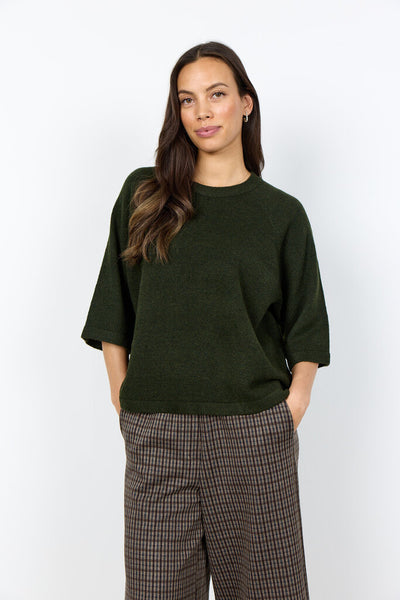 Soyaconcept 'Orlean 1' Mid-Length Sleeve Pullover Sweater