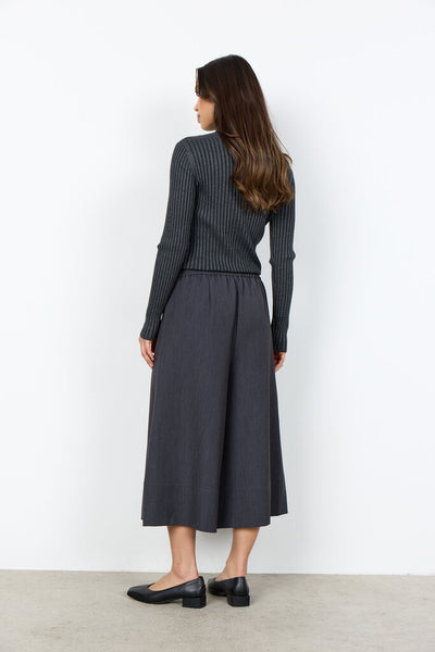 Soyaconcept 'Ann 3-C' Pleated Wide Leg Culottes