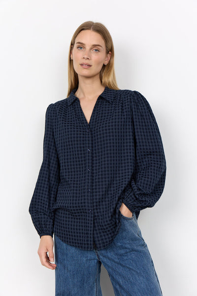Soyaconcept 'Heina YD2' Checkered Blouse