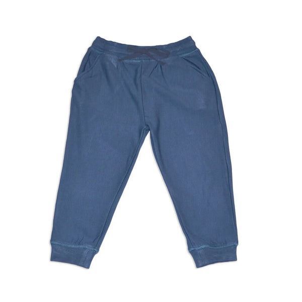 Silkberry Baby Bamboo Fleece Sweat Pants - Indigo