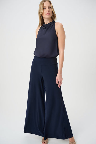 Joseph Ribkoff 264728 Halter Neck Jumpsuit