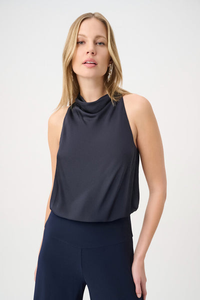 Joseph Ribkoff 264728 Halter Neck Jumpsuit