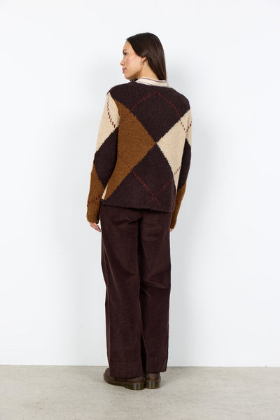 Soyaconcept 'Hacer 2YD' Argyle Print Sweater