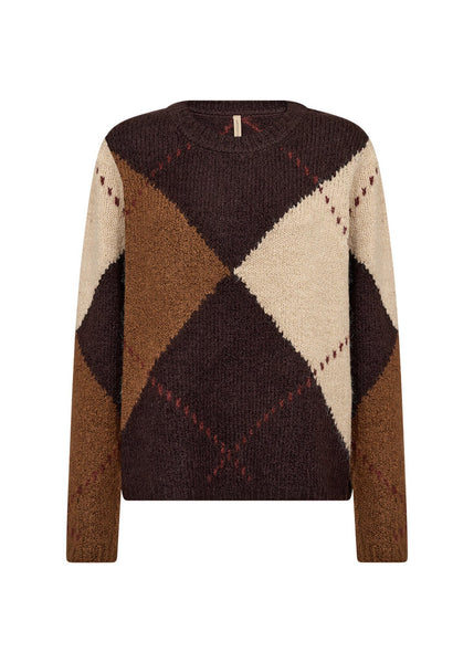 Soyaconcept 'Hacer 2YD' Argyle Print Sweater