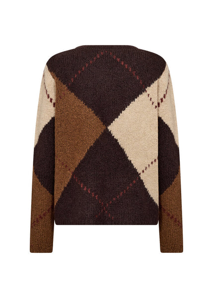 Soyaconcept 'Hacer 2YD' Argyle Print Sweater