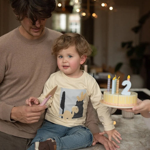 Dirjke Dinosaur Plush Graphic Top