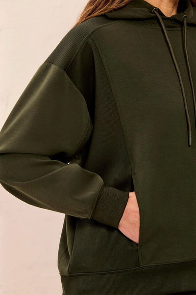 Tribal Soft Modal Hoodie - Cedar Green