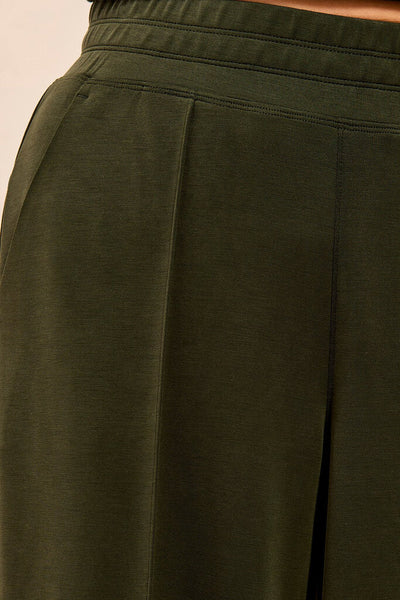 Tribal Soft Modal Wide Leg Pants - Cedar Green