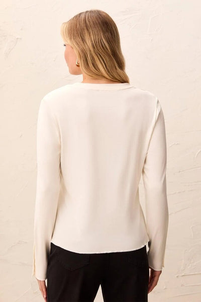 Tribal Button Cuff Long Sleeve Top - MoonStone
