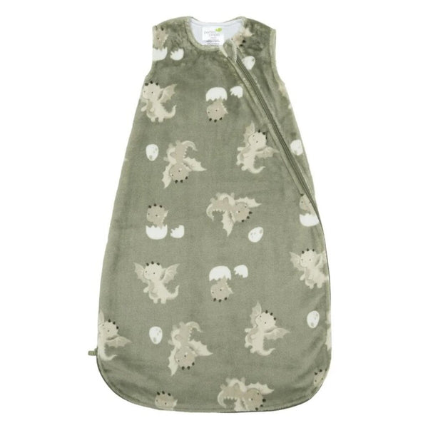 Perlimpinpin Plush Dragon Print Sleep Sack