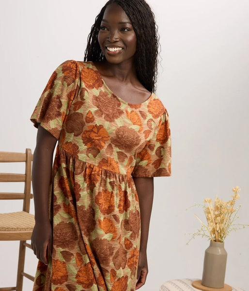 Known Supply 'Halstead' Dress - Peonies