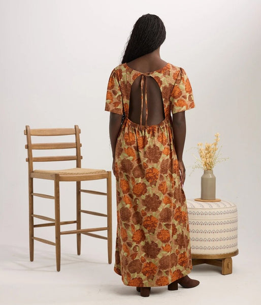 Known Supply 'Halstead' Dress - Peonies