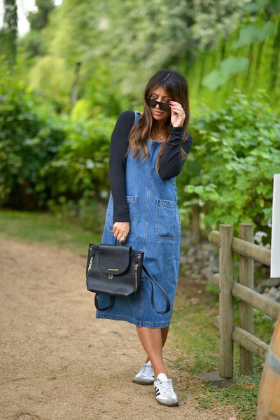 Smash + Tess 'Leah' Denim Overall Dress