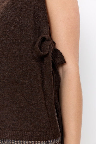 Soyaconcept 'Orlean 16' Side Tie Waistcoat