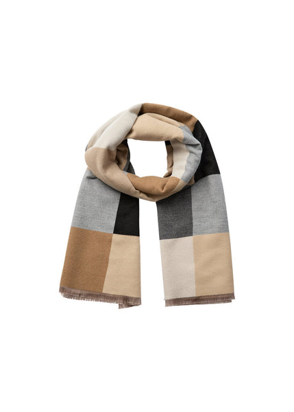 Soyaconcept 'Gesigna 1' Checker Pattern Scarf