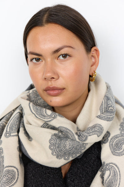 Soyaconcept 'Hanar Yd 1' Paisley Print Scarf