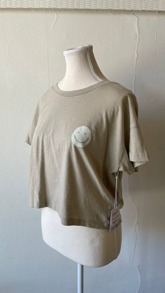 Known Supply 'Coastal' Cropped Graphic Tee