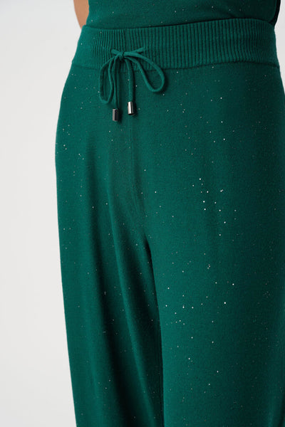 Joseph Ribkoff 264931 Sequin Knit Pants - Ivy