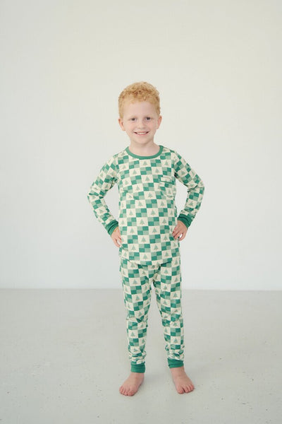 Bambi & Birdie Bamboo Classic Set - Evergreen Check
