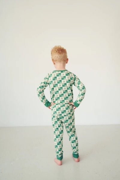 Bambi & Birdie Bamboo Classic Set - Evergreen Check