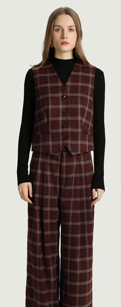 The Korner 'Robby' Plaid Waistcoat