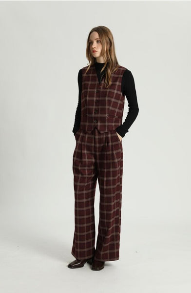 The Korner 'Robby' Plaid Waistcoat