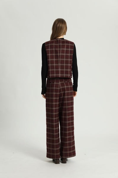 The Korner 'Robby' Plaid Waistcoat