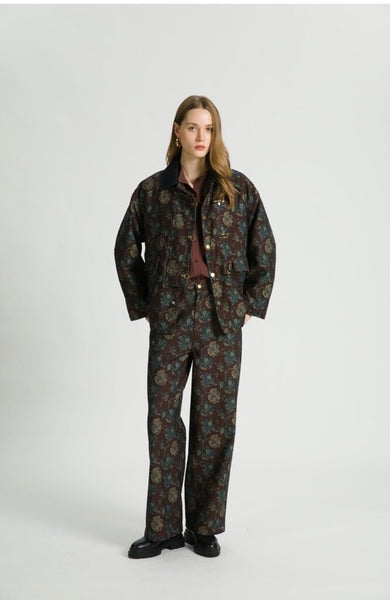 The Korner 'Ulla' Floral Tapestry Jacket