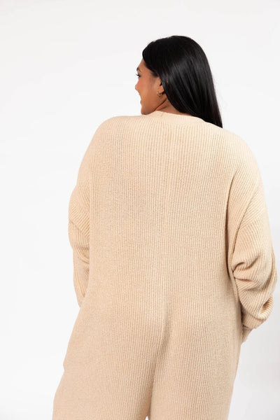 Smash + Tess 'Milie' Ribbed Wide Leg Romper