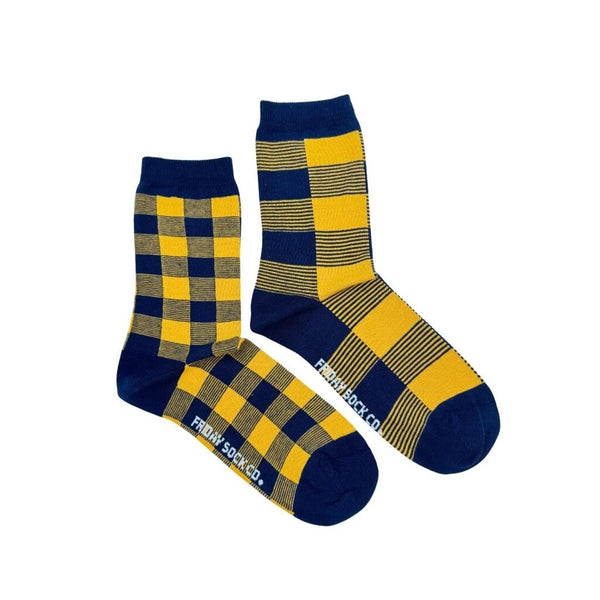 Friday Sock Co. Women's Modern Plaid Socks