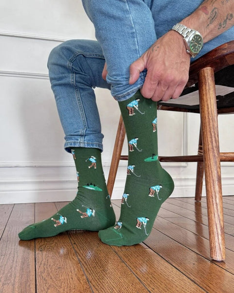 Friday Sock Co. Men's Golf Swing & Put Socks