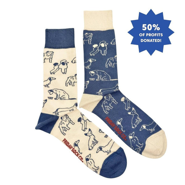 Friday Sock Co. Men's Dogs This Did Good Socks