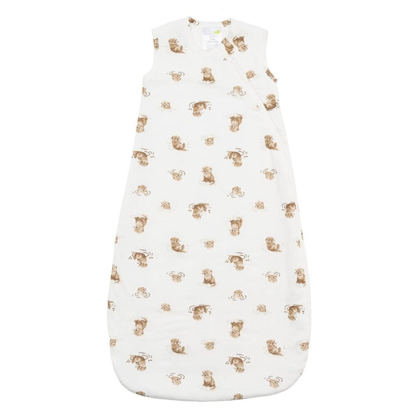 Perlimpinpin Quilted Bamboo Sleep Sack - Otters (2.5 TOG)