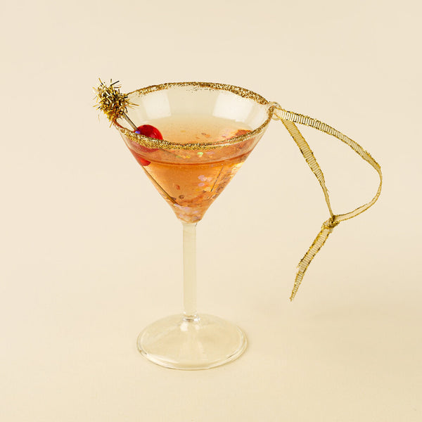 Merry Martini Ornament