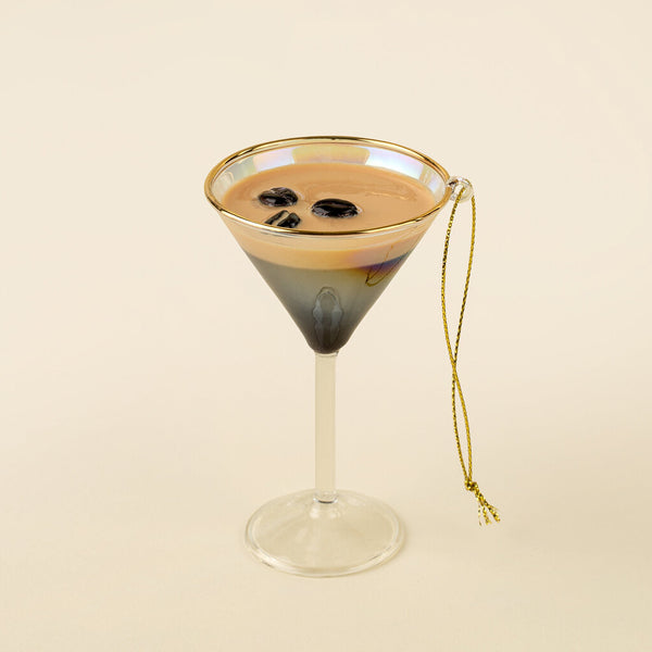 Espresso Martini Holiday Ornament