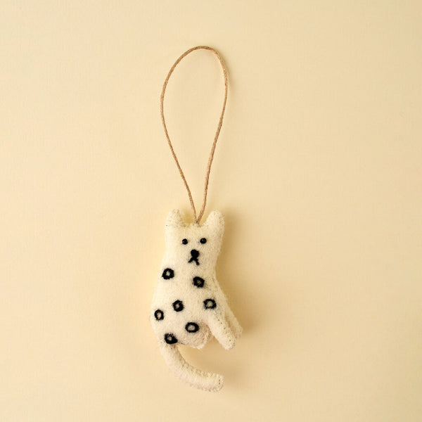 Curios Cat Felt Ornament