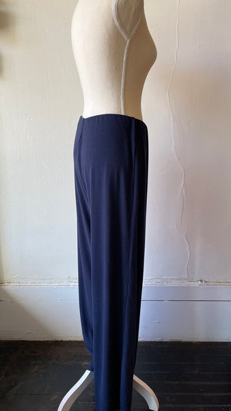 Hello Nite 'Mika' Double Fleece Pull On Pant - Midnight Navy