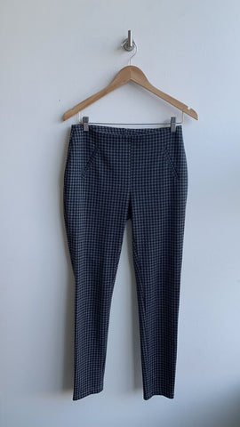 Jessica Grey/Black Houndstooth Leggings - Size Small
