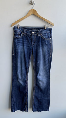 Silver Jeans Dark Wash 'Suki Surplus' Bootcut Jeans - Size 29