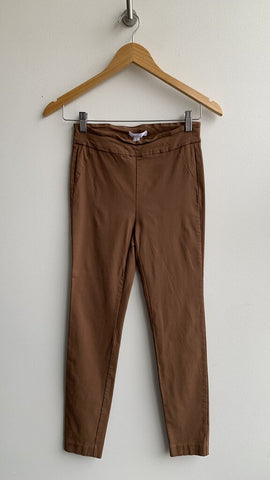 Camber & Grace Brown Skinny Leg Dress Pant - Size Small