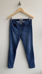 J Brand Mid-Blue Wash Super Skinny Jean - Size 29