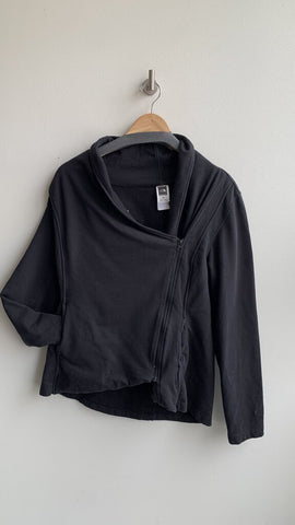 The North Face Black Side Zip Knit Jacket - Size Medium